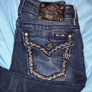 Size 26 miss me bootcut jeans